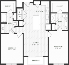 Unit 1309 1309 floor plan